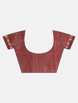floral printed saree with blouse - 16645636 - Standard Image - 3
