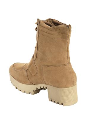 beige calf boots - 16645692 - Standard Image - 3