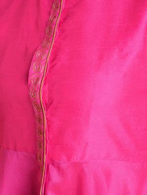 embroidered solid kurta with pant set - 16645789 - Standard Image - 6