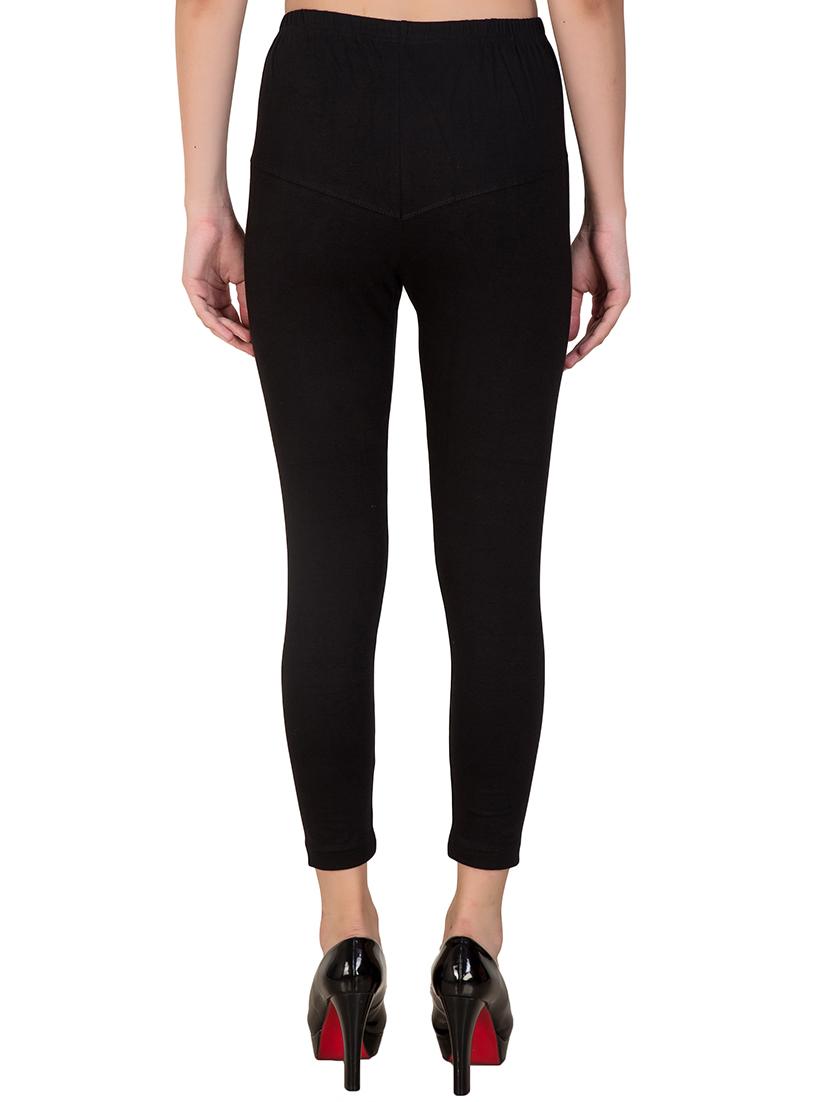 black solid churidar - 16646223 - Zoom Image - 3