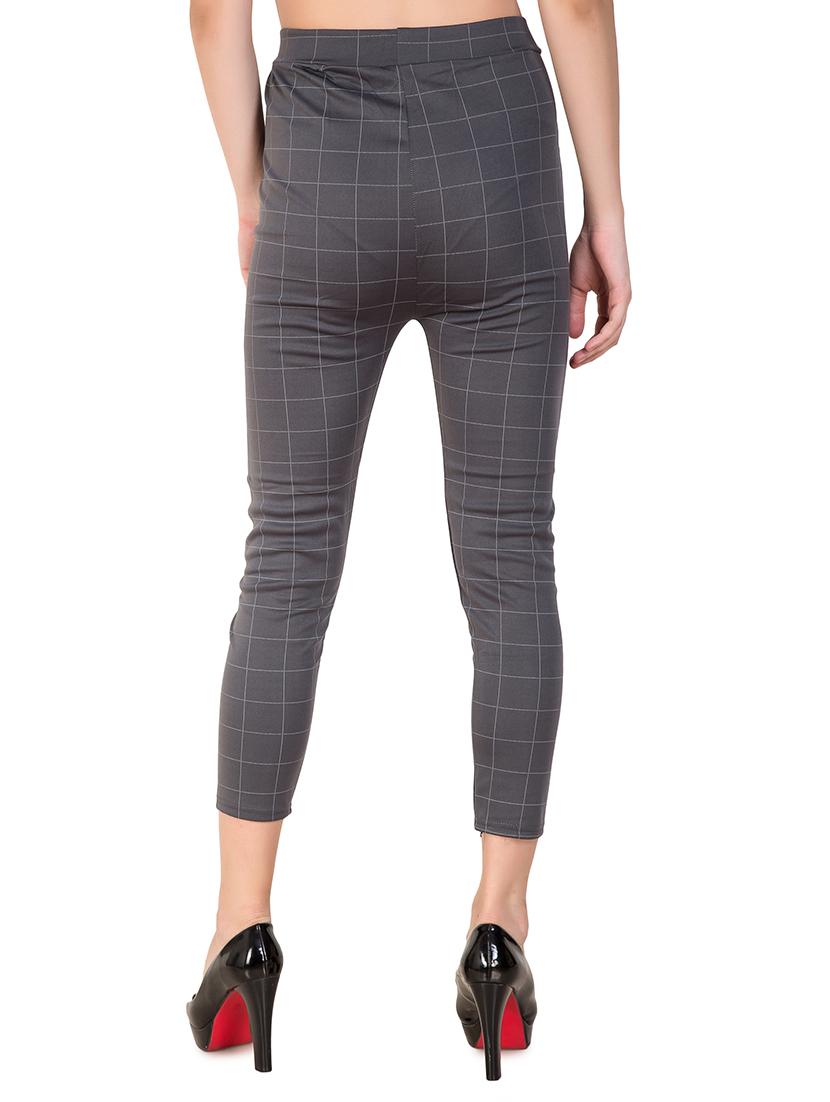 high rise embellished straight trouser - 16646443 - Zoom Image - 3