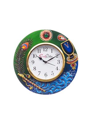 handicraft analog wall clock - 16647072 - Standard Image - 3