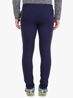 navy blue side striped full length track pant - 16648499 - Standard Image - 3