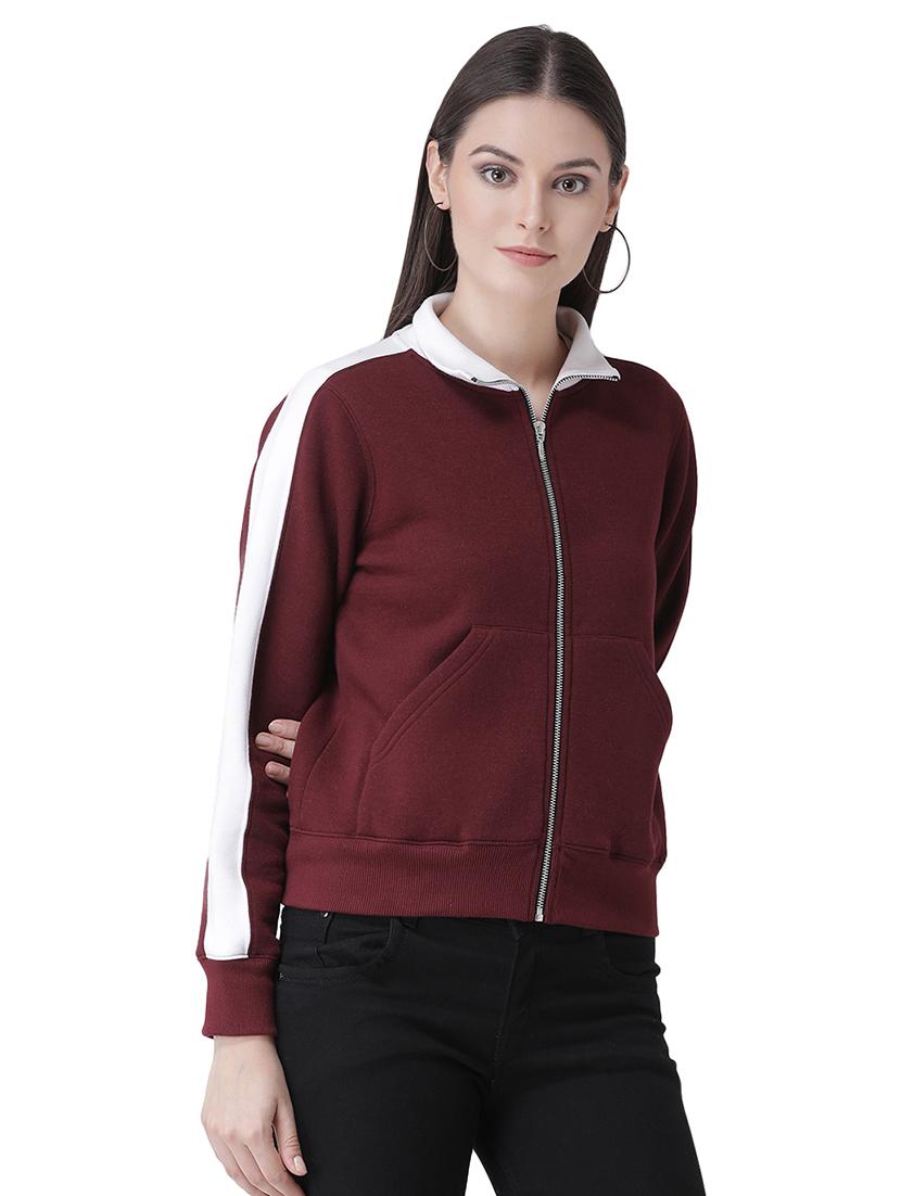 contrast strap long sleeved jacket - 16649487 - Zoom Image - 3