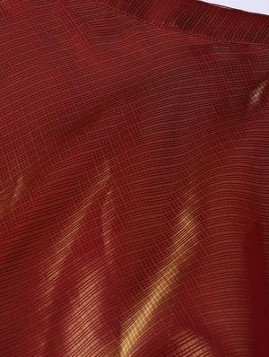 zari self-design flared skirt - 16649942 - Standard Image - 6