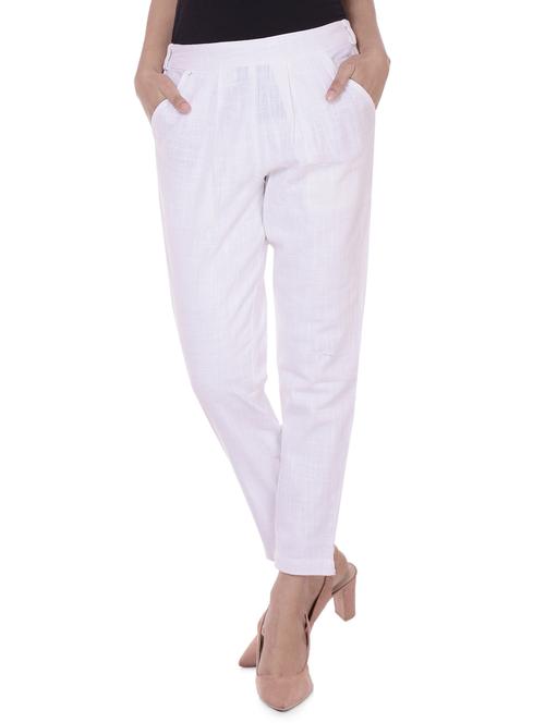 high rise pleated trouser - 16649989 - Standard Image - 1