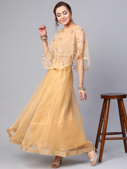 solid flared skirt - 16650185 - Standard Image - 1