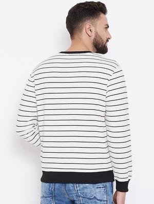 white chest print sweatshirt - 16650260 - Standard Image - 3