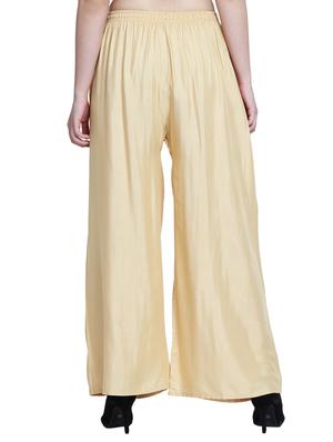 high rise solid palazzo - 16650550 - Standard Image - 3