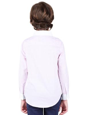 pink cotton shirt - 16650653 - Standard Image - 3