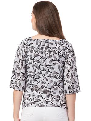 off shoulder quirky top - 16650957 - Standard Image - 3