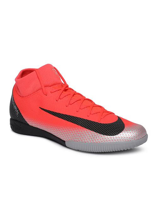 red leather lace up sport shoes - 16651667 - Very Small Image - 1