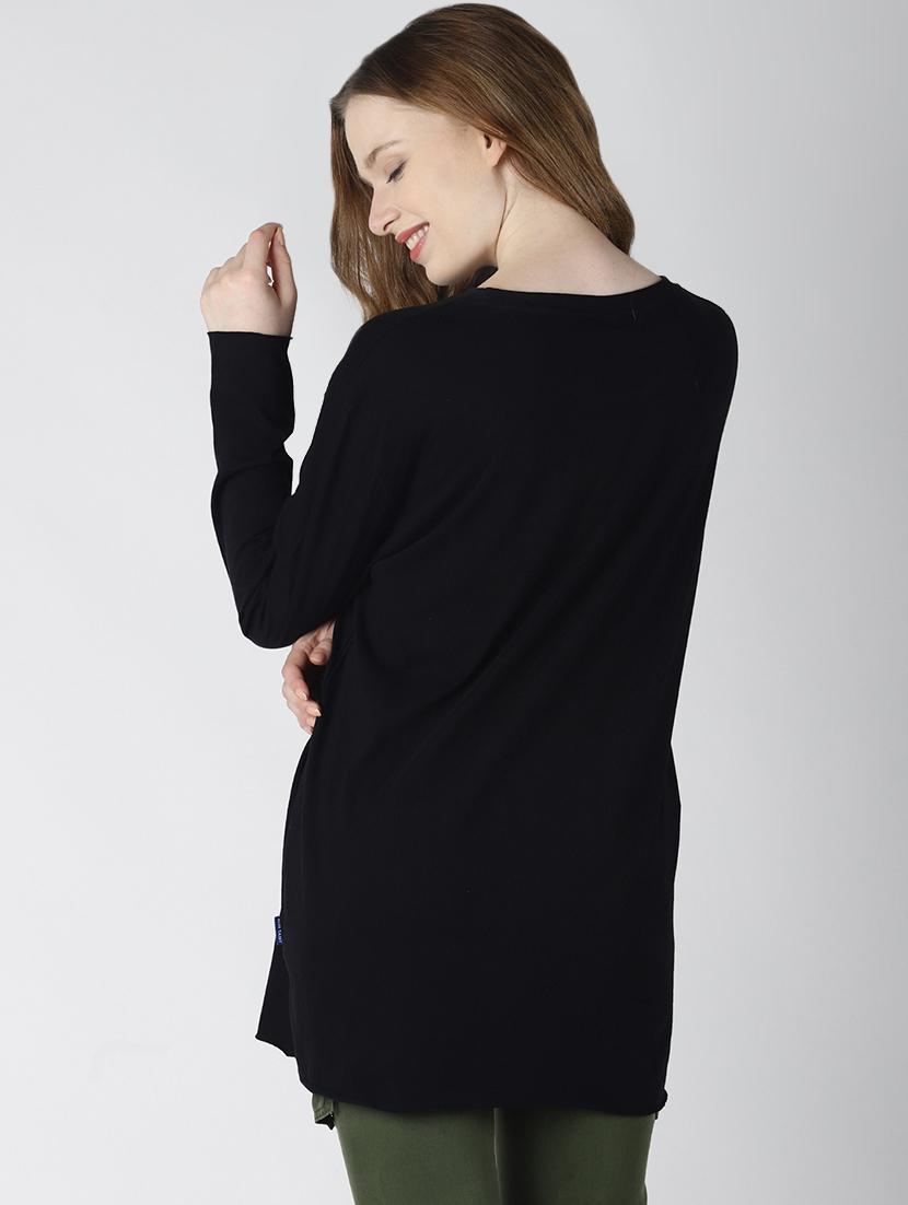 long sleeved solid tee - 16654601 - Zoom Image - 3