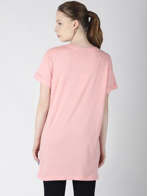 round neck solid tee - 16654604 - Standard Image - 3
