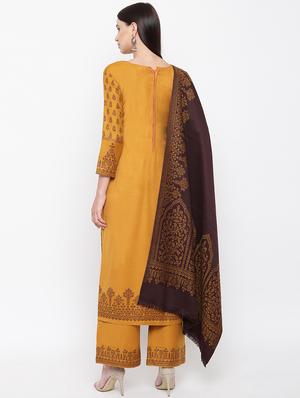 block print unstitched suit - 16656649 - Standard Image - 3