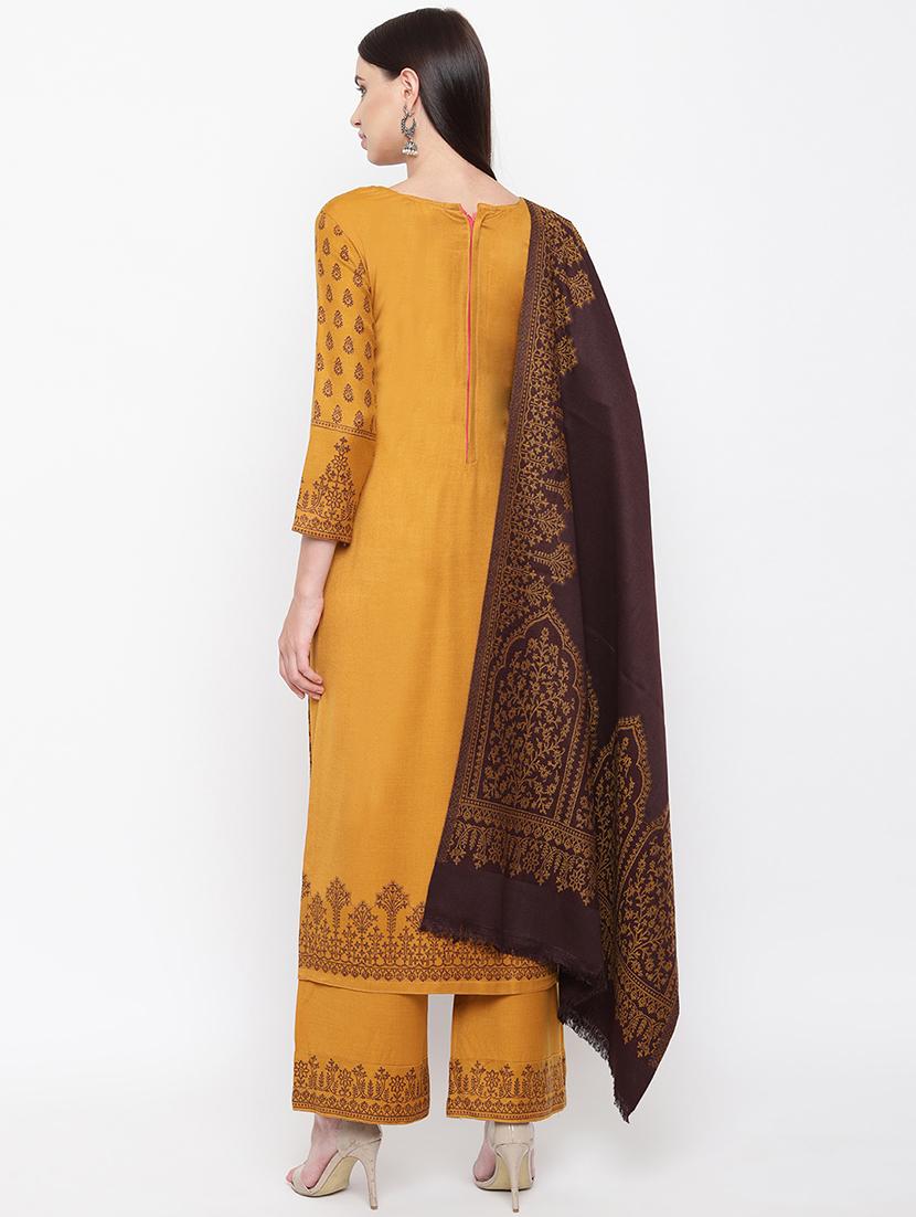 block print unstitched suit - 16656649 - Zoom Image - 3