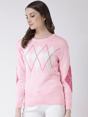 color block crew neck pullover - 16657508 - Standard Image - 3