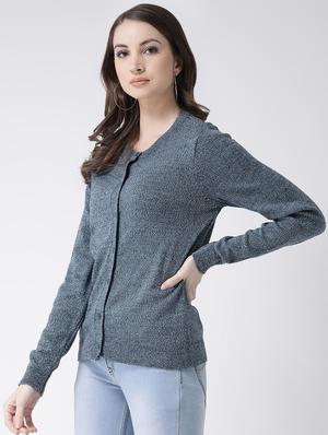 button up solid pullover - 16657513 - Standard Image - 3