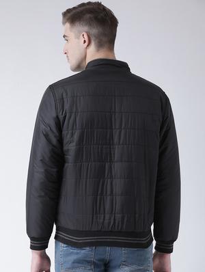 grey solid reversible casual jacket - 16657680 - Standard Image - 3