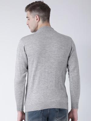 grey printed pullover - 16657682 - Standard Image - 3