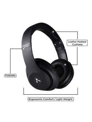 adcom shuffle over-ear bluetooth wireless headphones with mic & passive noise cancellation - 16658295 - Standard Image - 3