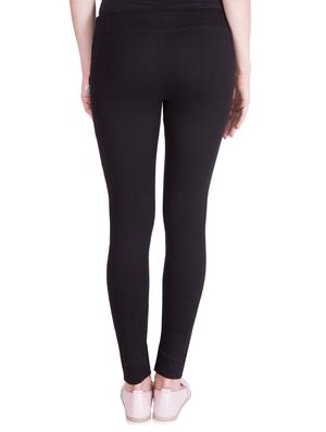 drawstring waist solid track pant - 16658545 - Standard Image - 3