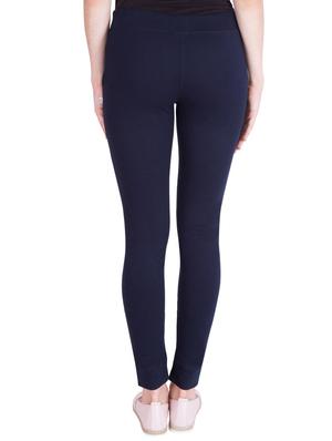 drawstring waist solid track pant - 16658546 - Standard Image - 3