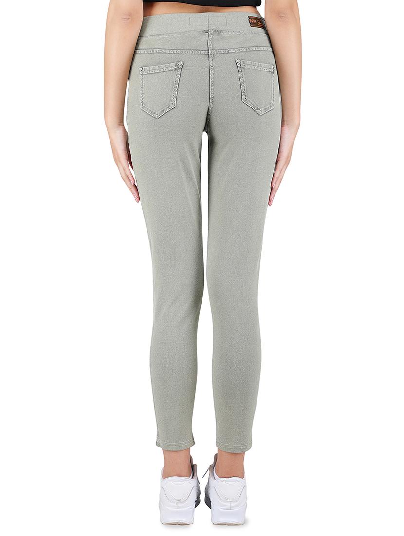 high rise denim jeggings - 16658836 - Zoom Image - 3