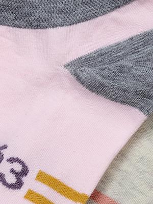 j style women's cotton and nylon pack of 2 socks - 16659710 - Standard Image - 3