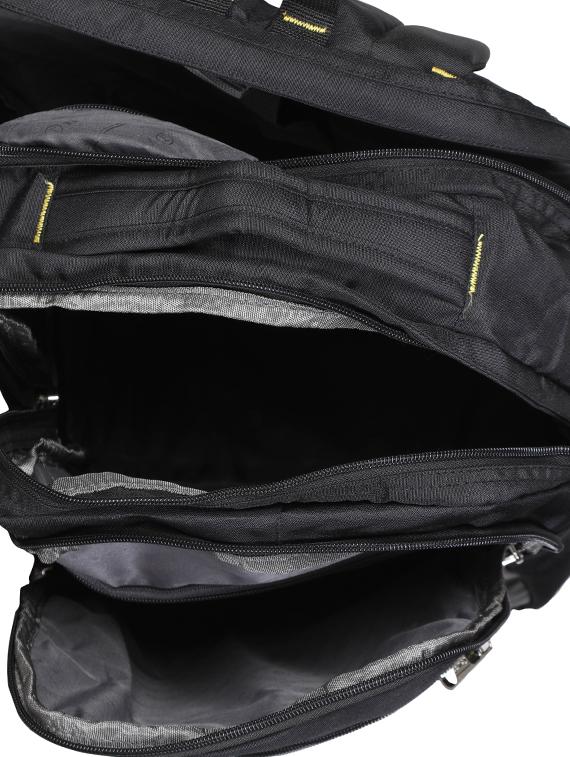 black polyester backpack - 16660138 - Zoom Image - 3