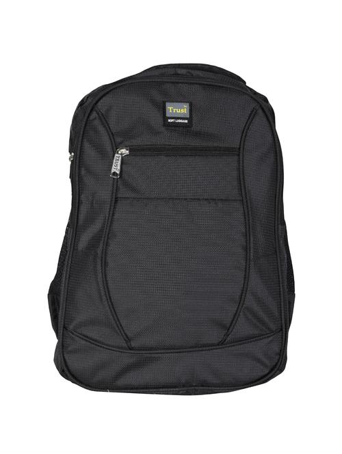 black polyester backpack - 16660142 - Standard Image - 1