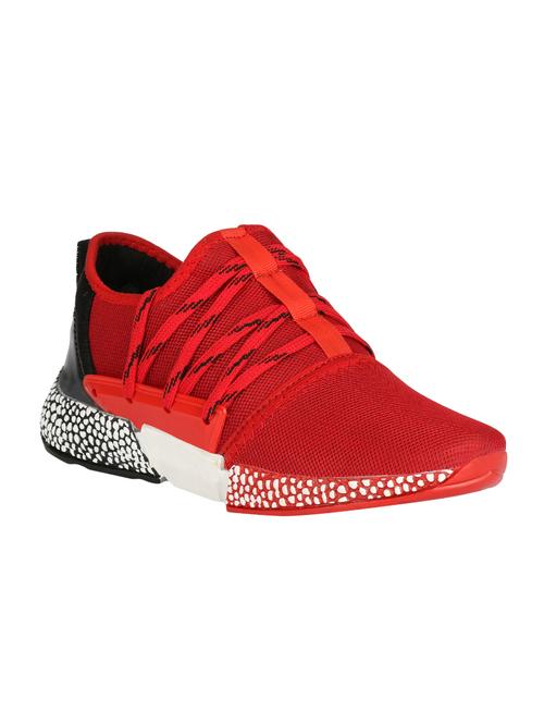 red mesh sport shoes - 16660269 - Very Small Image - 1