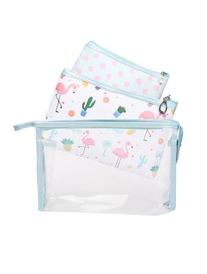 multi colored leatherette (pu) regular pouch combos - 16660341 - Standard Image - 3