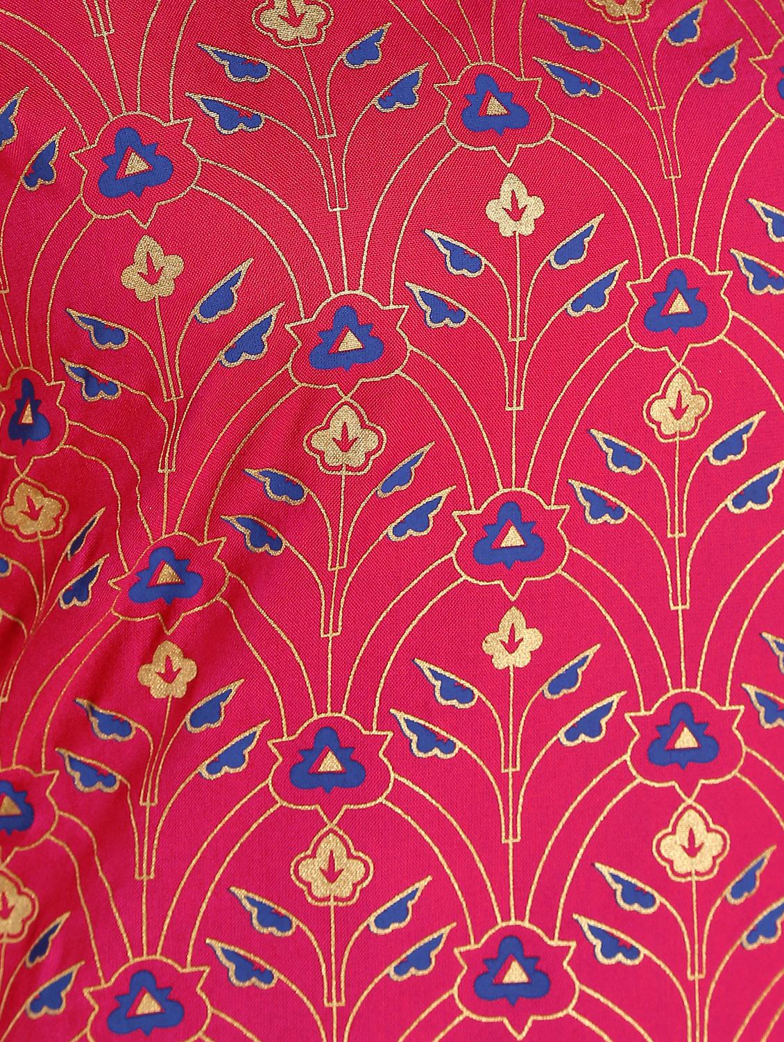 gold print kurta palazzo set - 16660349 - Zoom Image - 6