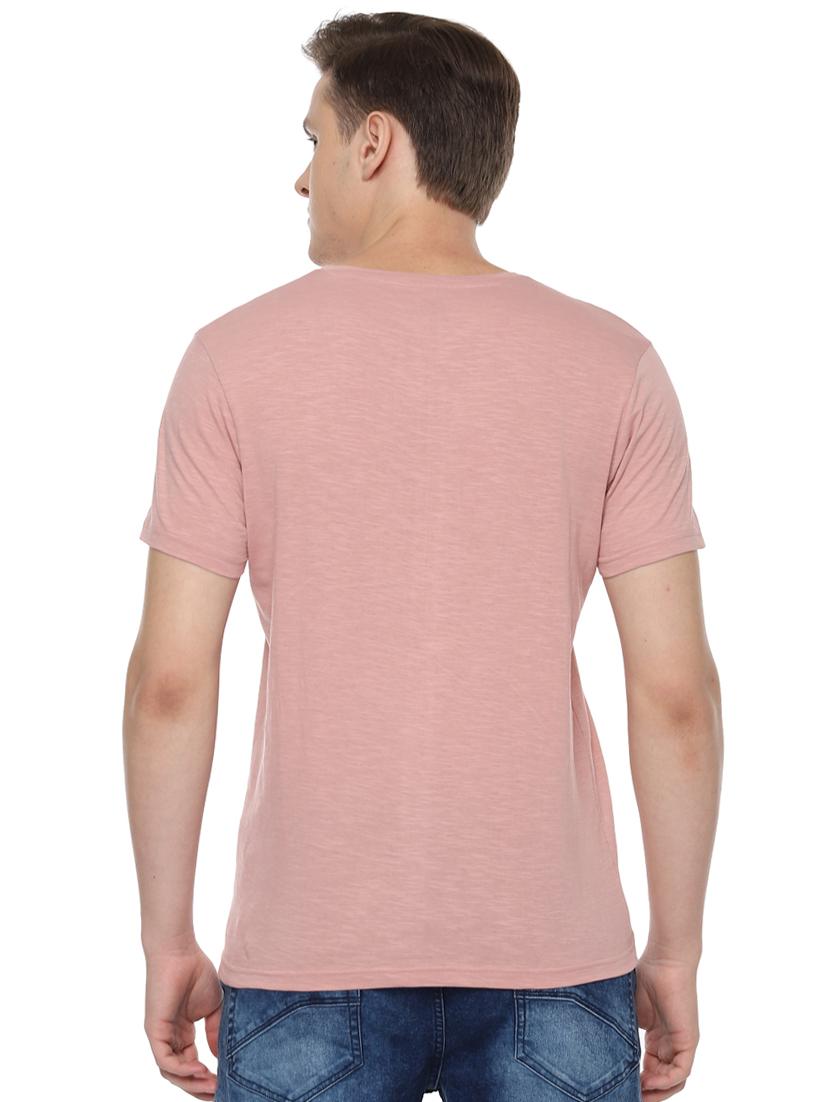 pink solid pocket t-shirt - 16660843 - Zoom Image - 3