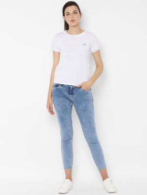 mid rise acid washed jeans - 16660969 - Standard Image - 3