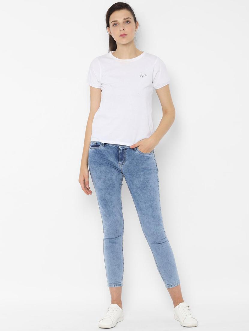 mid rise acid washed jeans - 16660969 - Zoom Image - 3