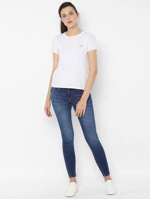 high rise stone wash jean - 16660970 - Standard Image - 3