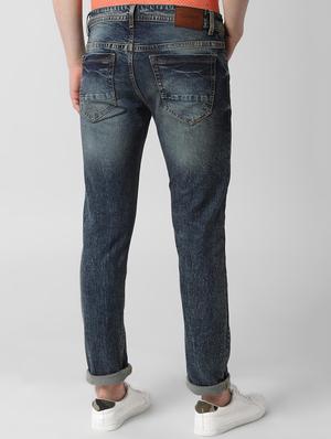 blue heavy washed denim jeans - 16660979 - Standard Image - 3