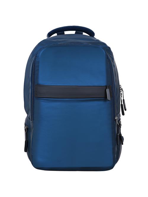 blue cotton polyester blend backpack - 16661748 - Very Small Image - 1