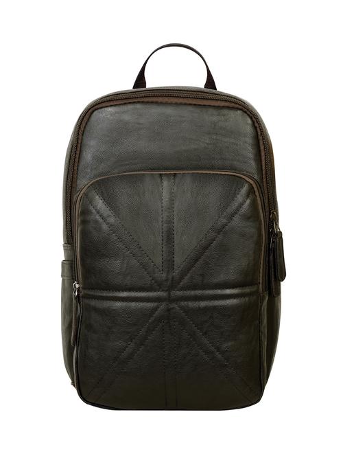 brown leatherette backpack - 16661754 - Standard Image - 1
