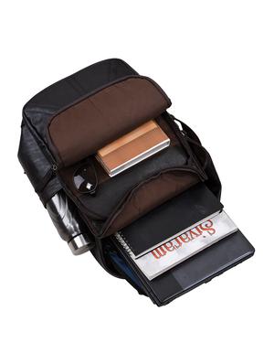 brown leatherette backpack - 16661754 - Standard Image - 3