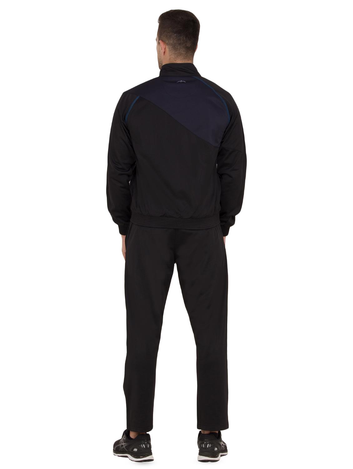 black color block track suit - 16661769 - Zoom Image - 3