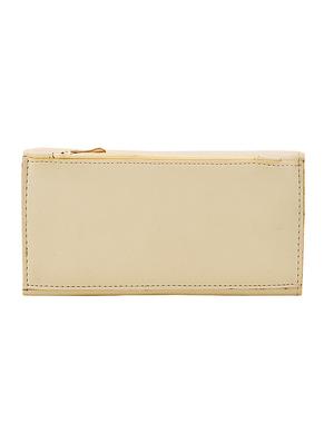 beige leatherette (pu) wallet - 16661874 - Standard Image - 3