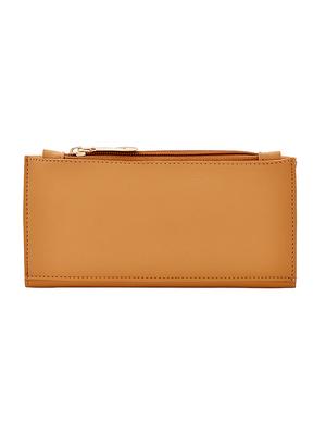 brown leatherette (pu) wallet - 16661878 - Standard Image - 3