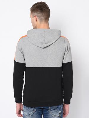 grey color block sweatshirt - 16662733 - Standard Image - 3