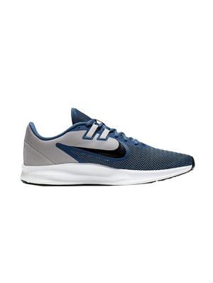 blue fabric lace up sport shoes - 16662792 - Standard Image - 3