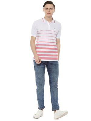 white striped polo t-shirt - 16663507 - Standard Image - 3