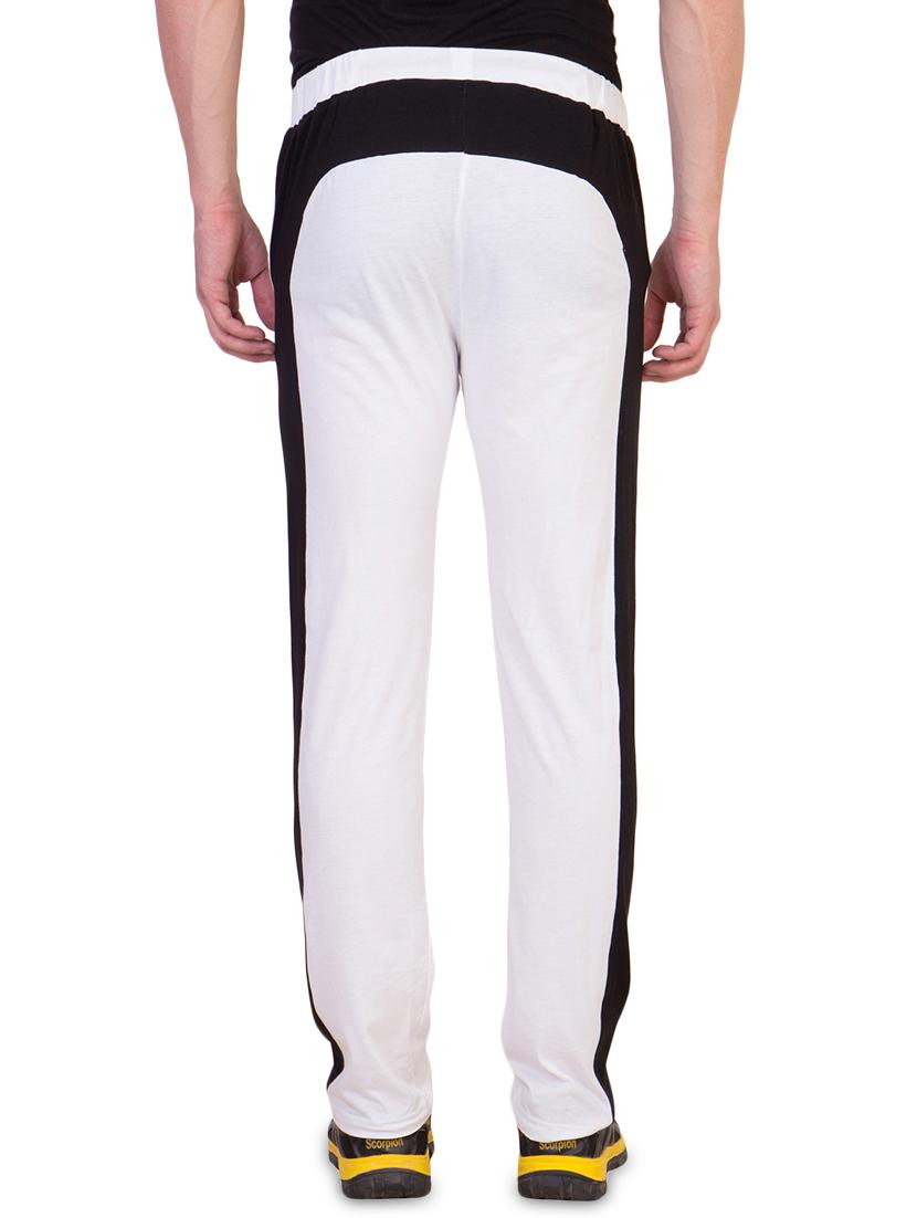 white side striped full length track pant - 16664677 - Zoom Image - 3