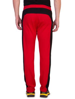 red side striped full length track pant - 16664680 - Standard Image - 3